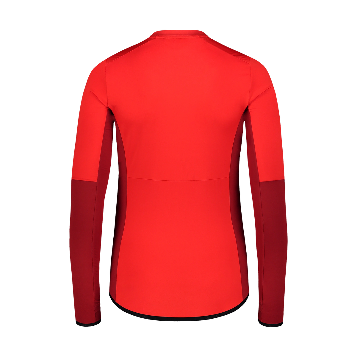 Sportshirt met lange mouwen dames - MAGNETIC rood – afbeelding 5