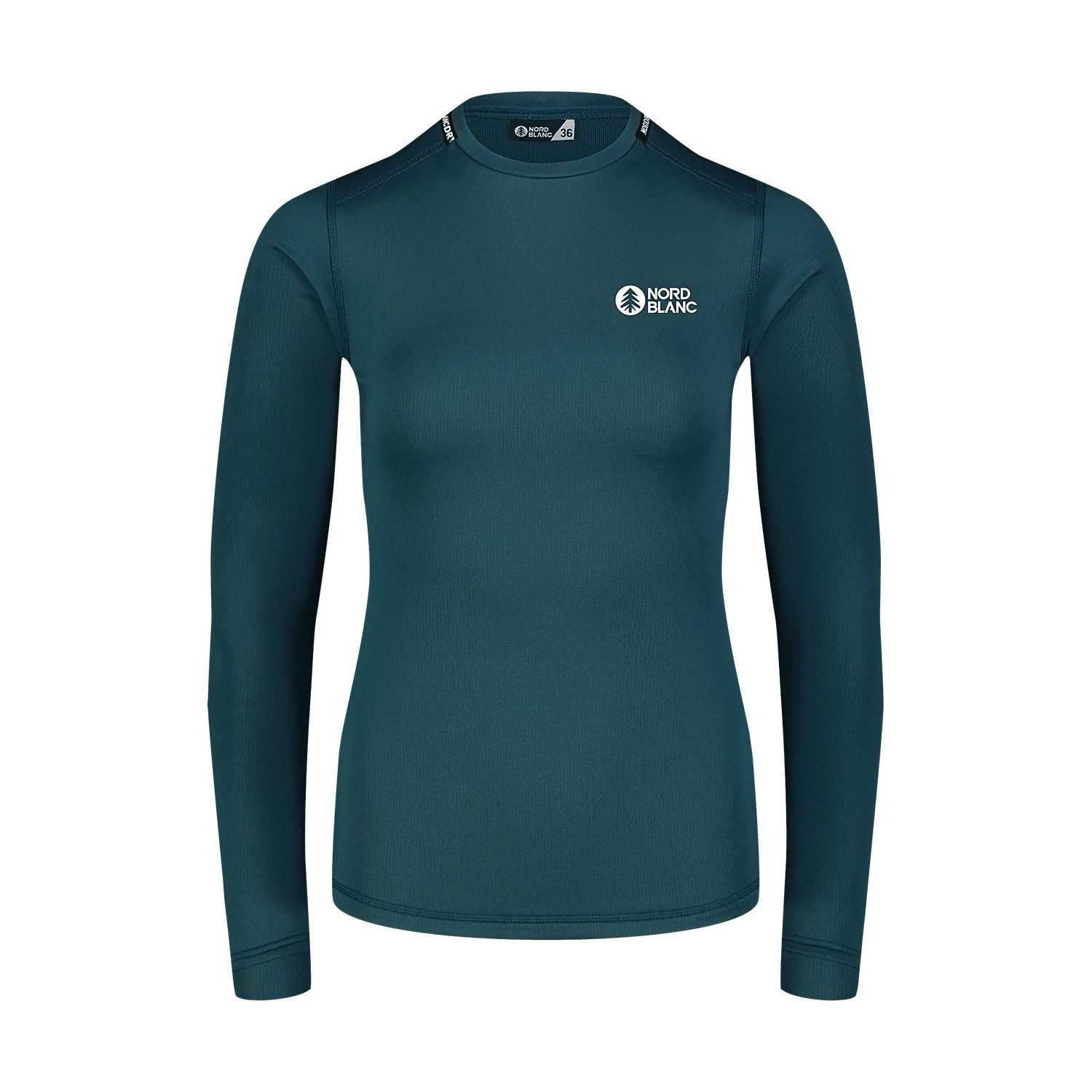 Winter baselayer top women's - LIGHTWEIGHT green