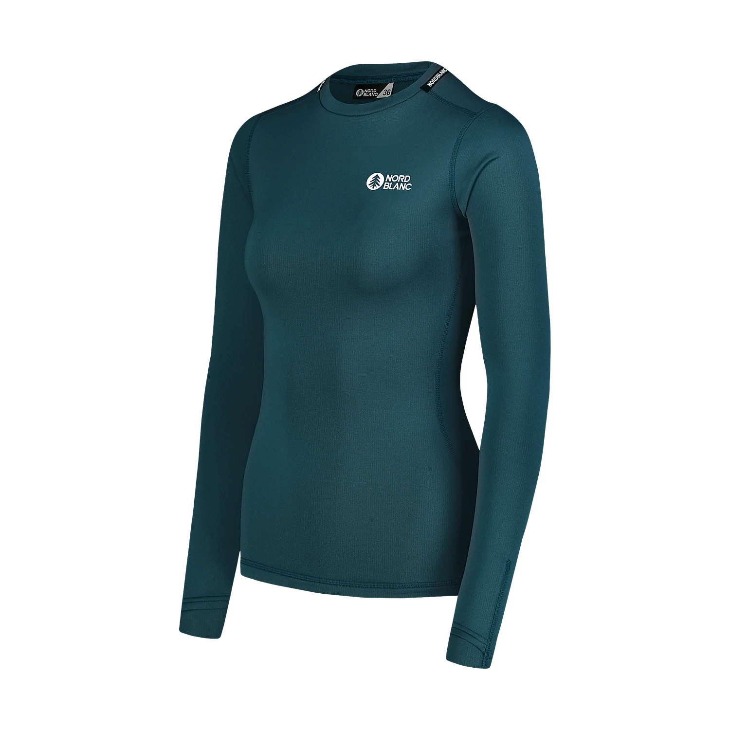 Zimski osnovni zgornji sloj oblačila ženski - LIGHTWEIGHT zeleni-2