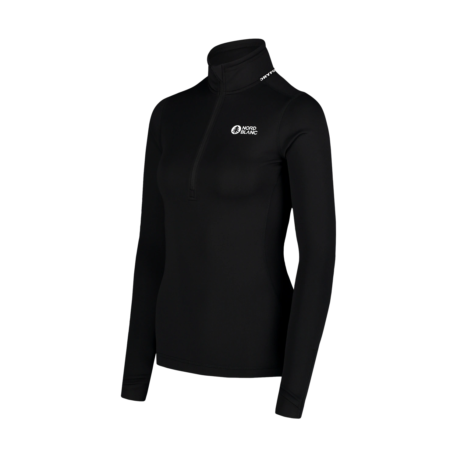 Winter baselayer top women's - FLOATY black-2