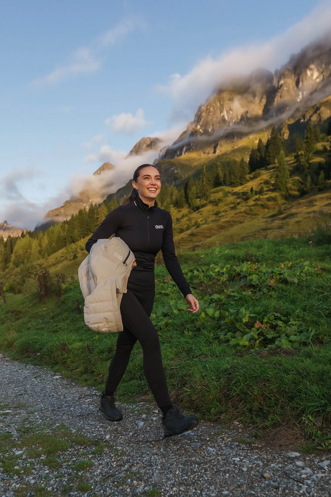 Winter baselayer top women's - FLOATY black-10