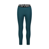 Winter baselayer pants women's - SUPERPOWER green