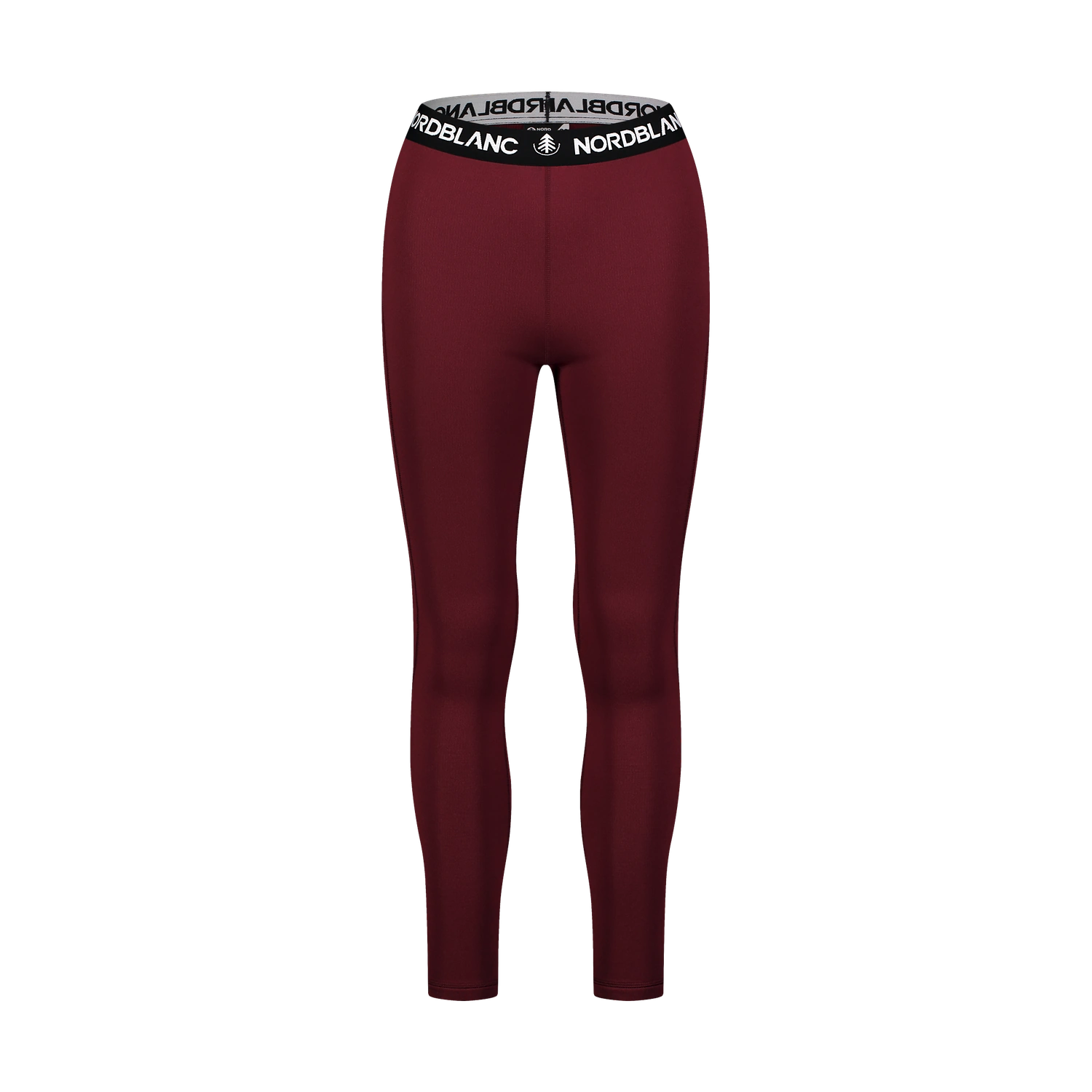 Winter baselayer pants women's - SUPERPOWER wine red