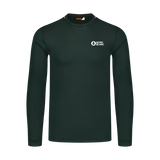 Winter baselayer top men's - DIFFER green