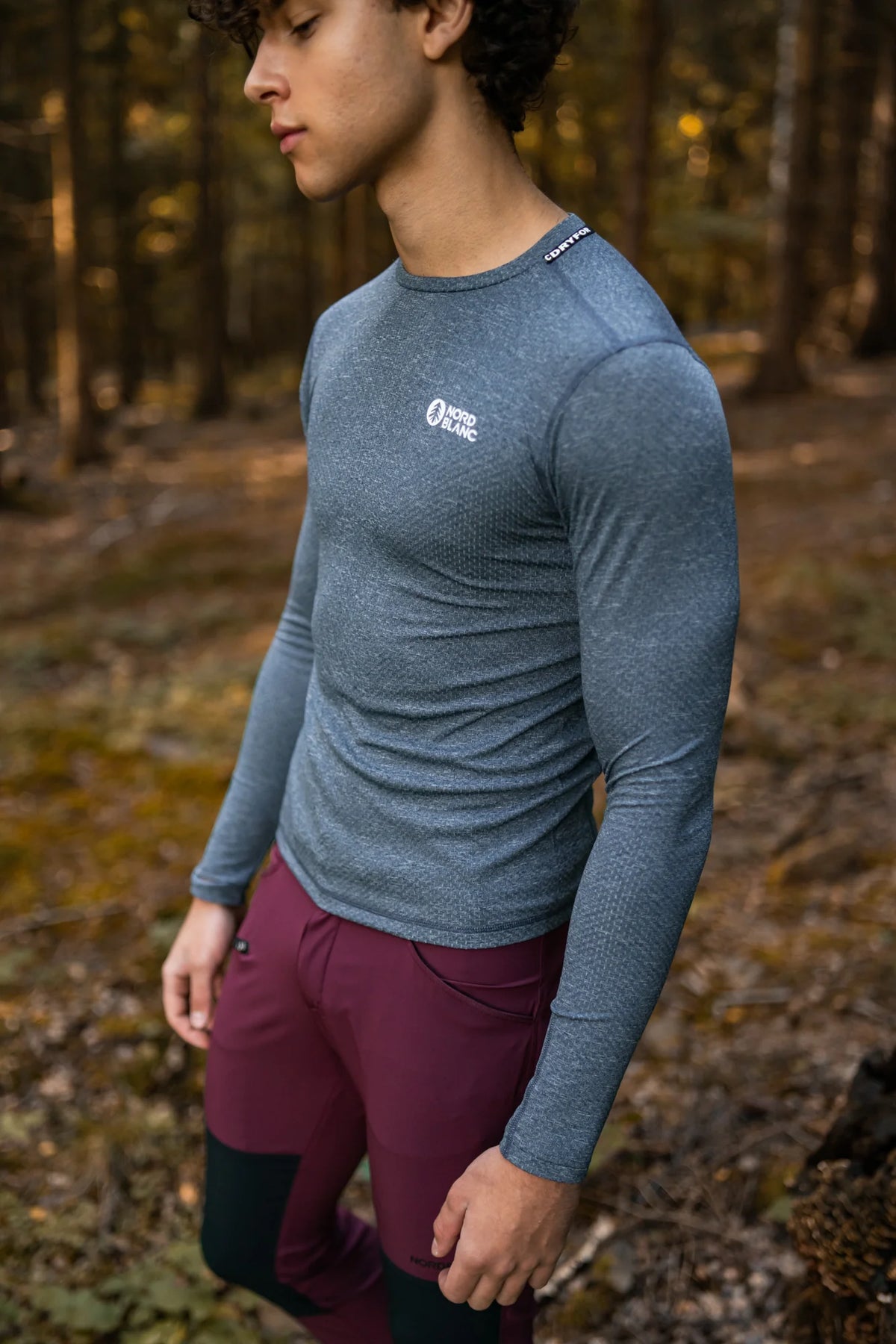 Thermoshirt voor het hele jaar heren - BEST donkerblauw – afbeelding 3