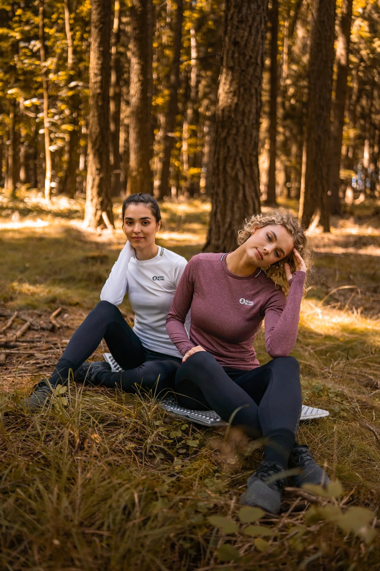 All-year baselayer top women's - TEMPERATURE wine red-3