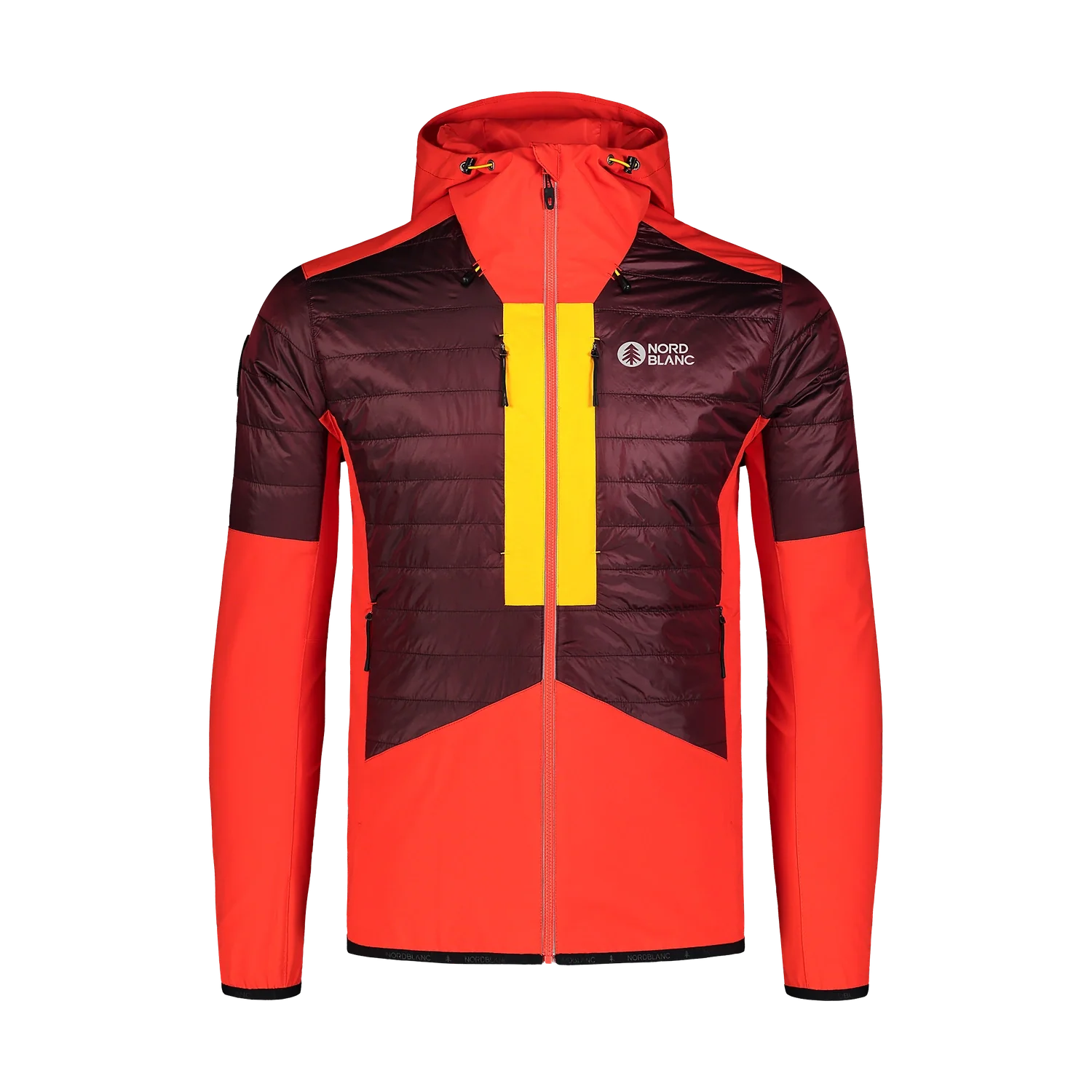 Sports jacket men's - CROSS-COUNTRY orange-1