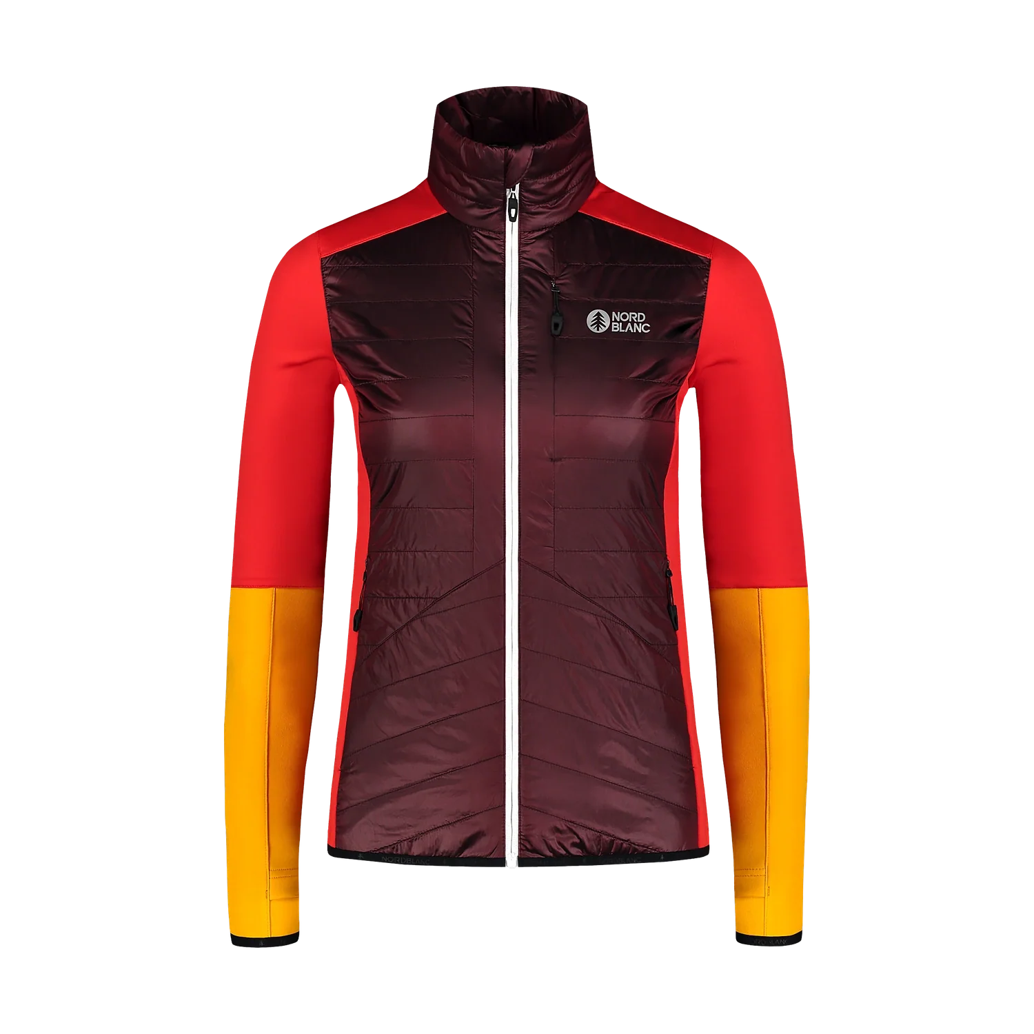 Sportjacke Damen - NORTHERLY weinrot-1