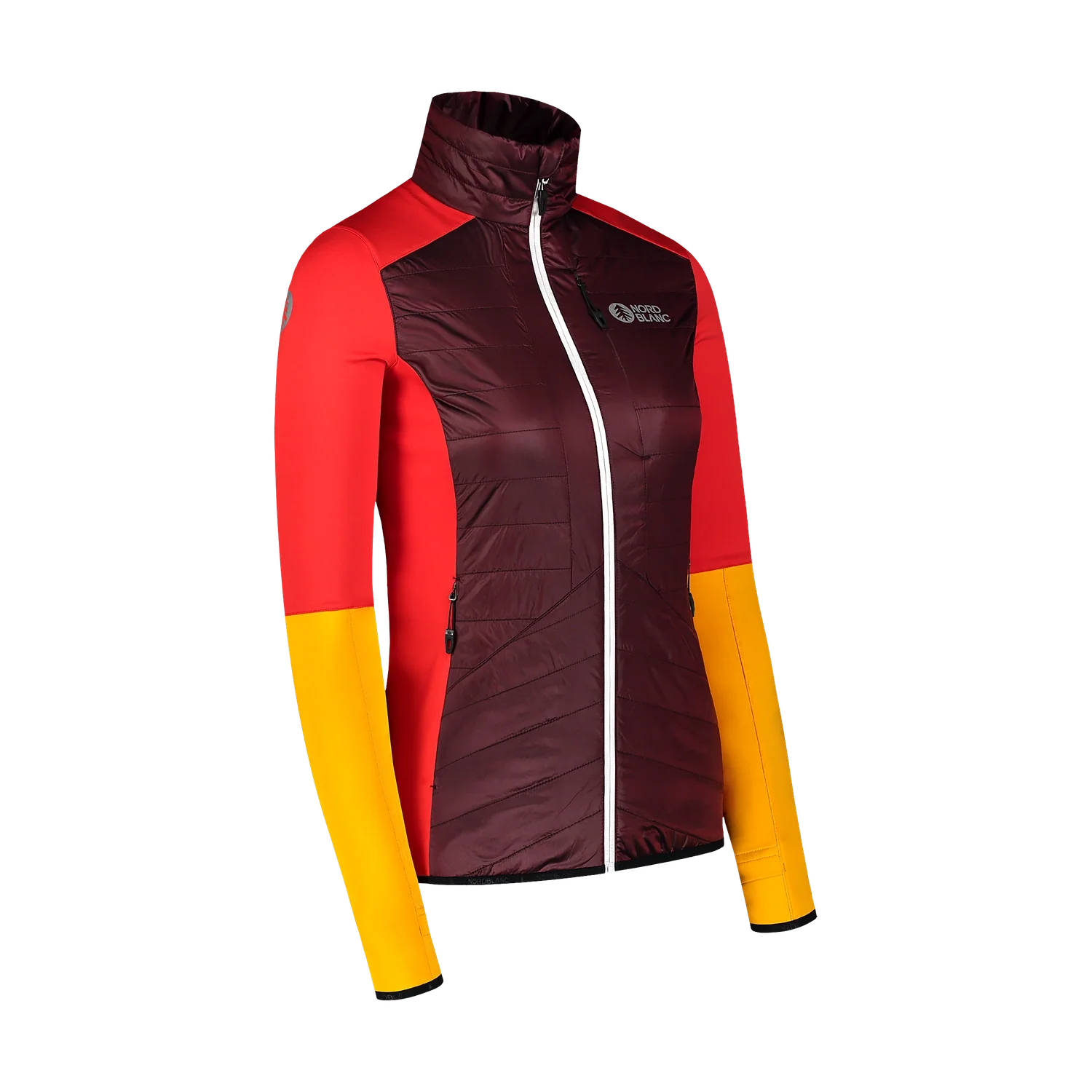Sportjacke Damen - NORTHERLY weinrot-2