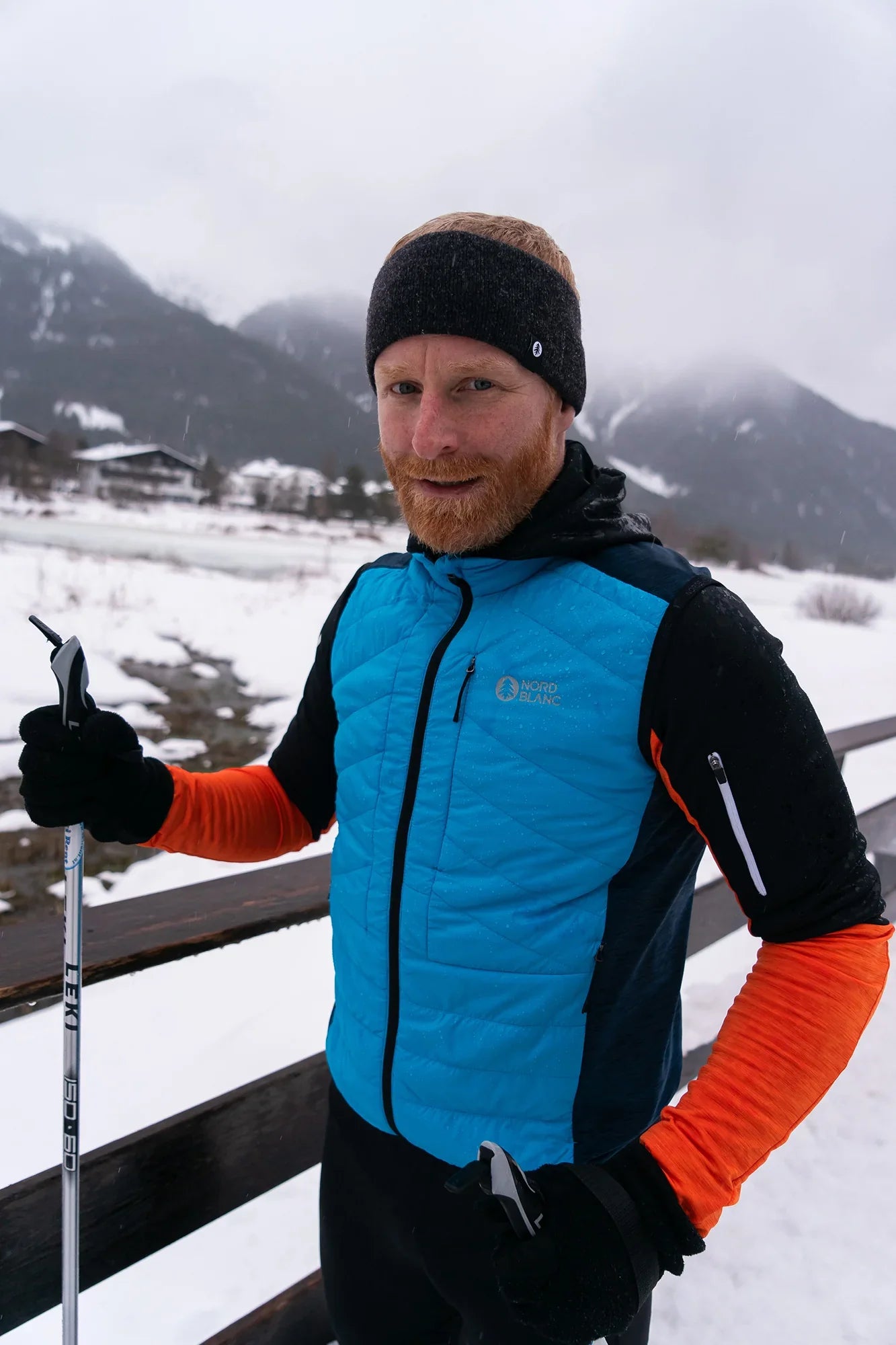 Sport vest men's - WINTERTIME blue-6