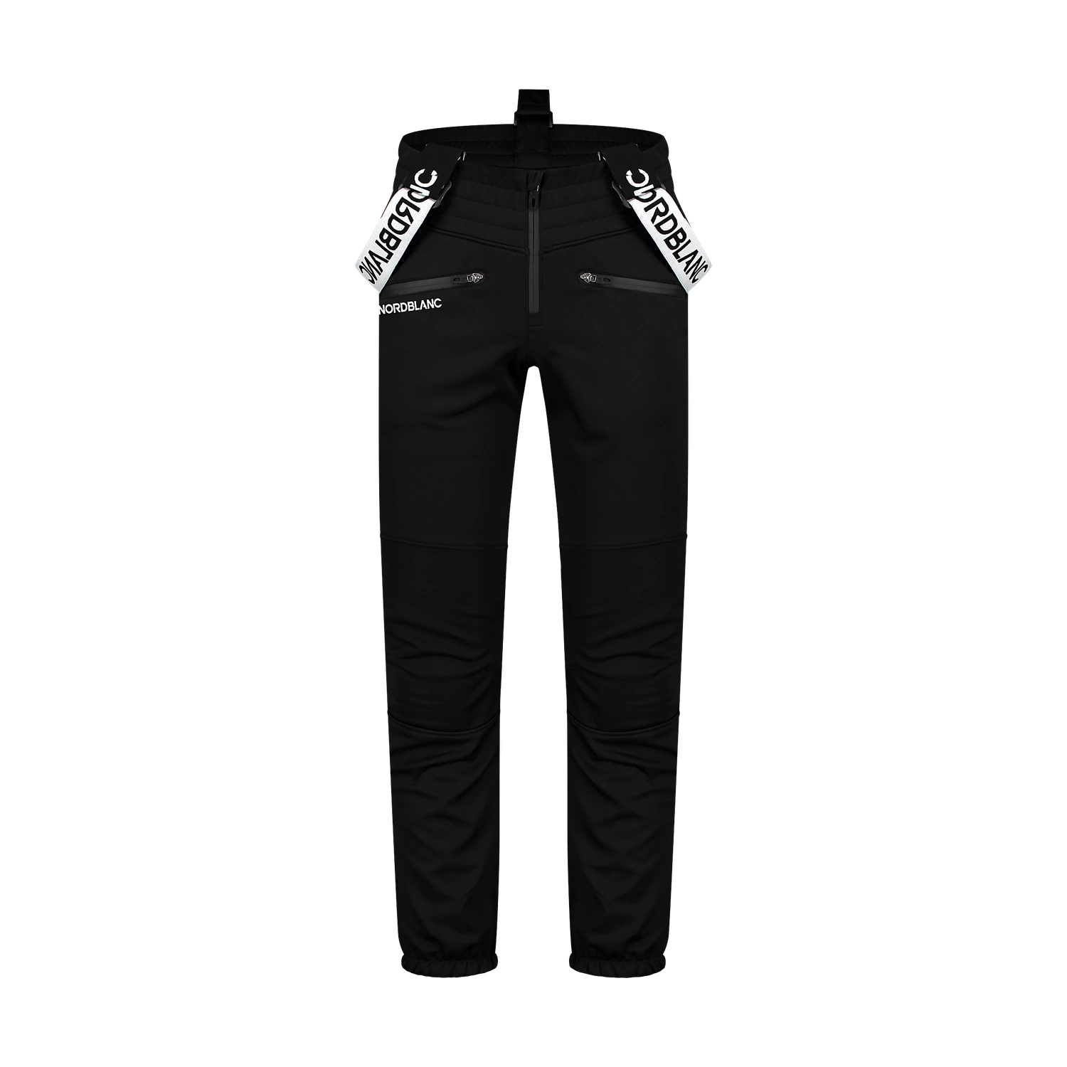 Softshell multi-sport pants with fleece men's - SETOFF black-1