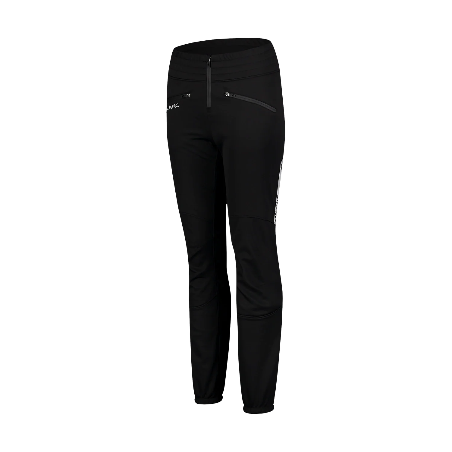Softshell multi-sport pants with fleece women's - OCCASION black-2