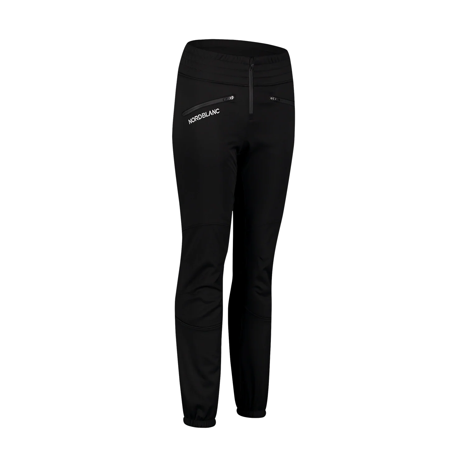 Softshell multi-sport pants with fleece women's - OCCASION black-3