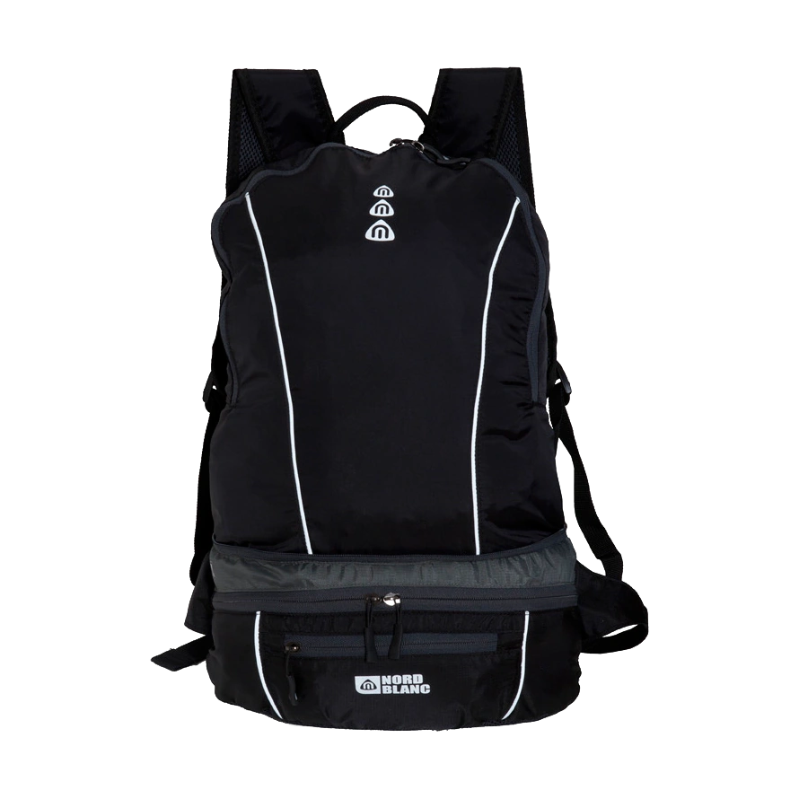 Backpack with a waist bag - SUPRISOR black-3