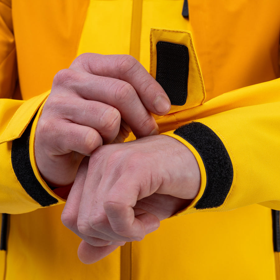 Hook-and-loop cuffs