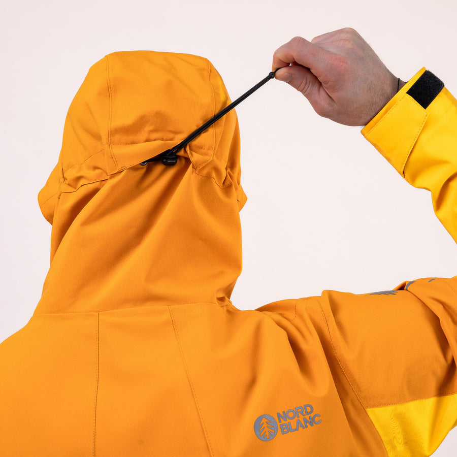 Adjustable hood drawcord