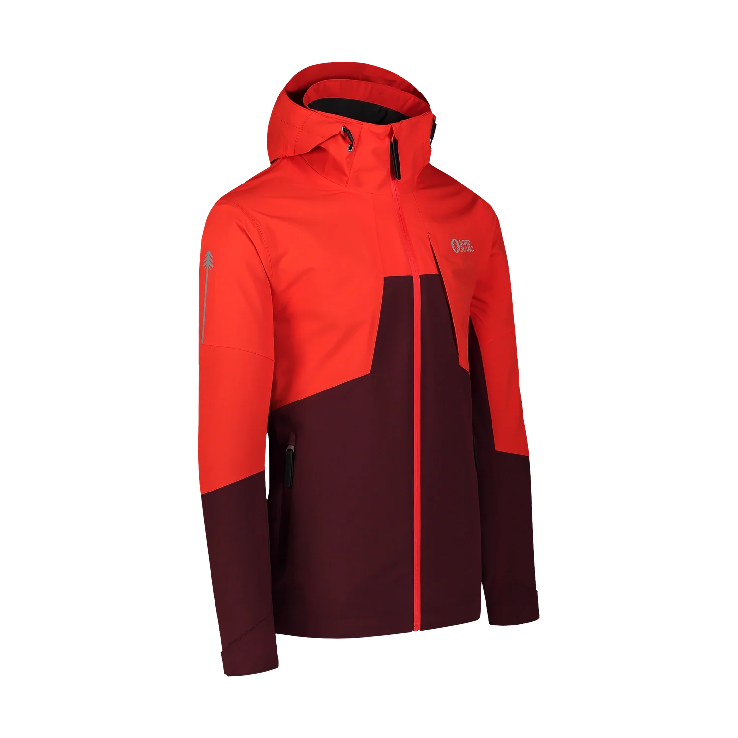 Outdoor jacket men's - FULLMOON orange-2