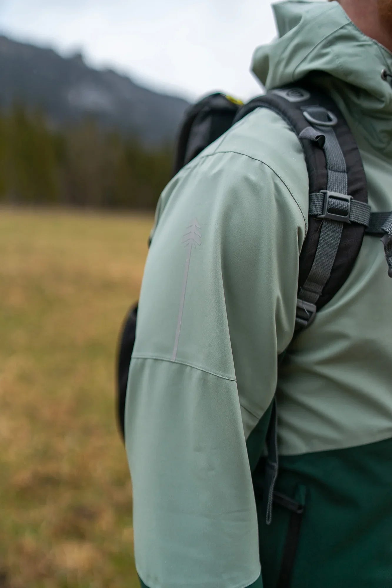Outdoor jacket men's - FULLMOON green-6