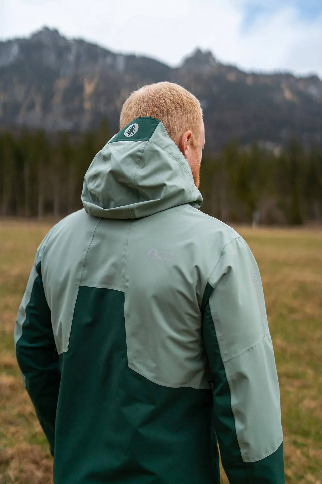 Outdoor jacket men's - FULLMOON green-7