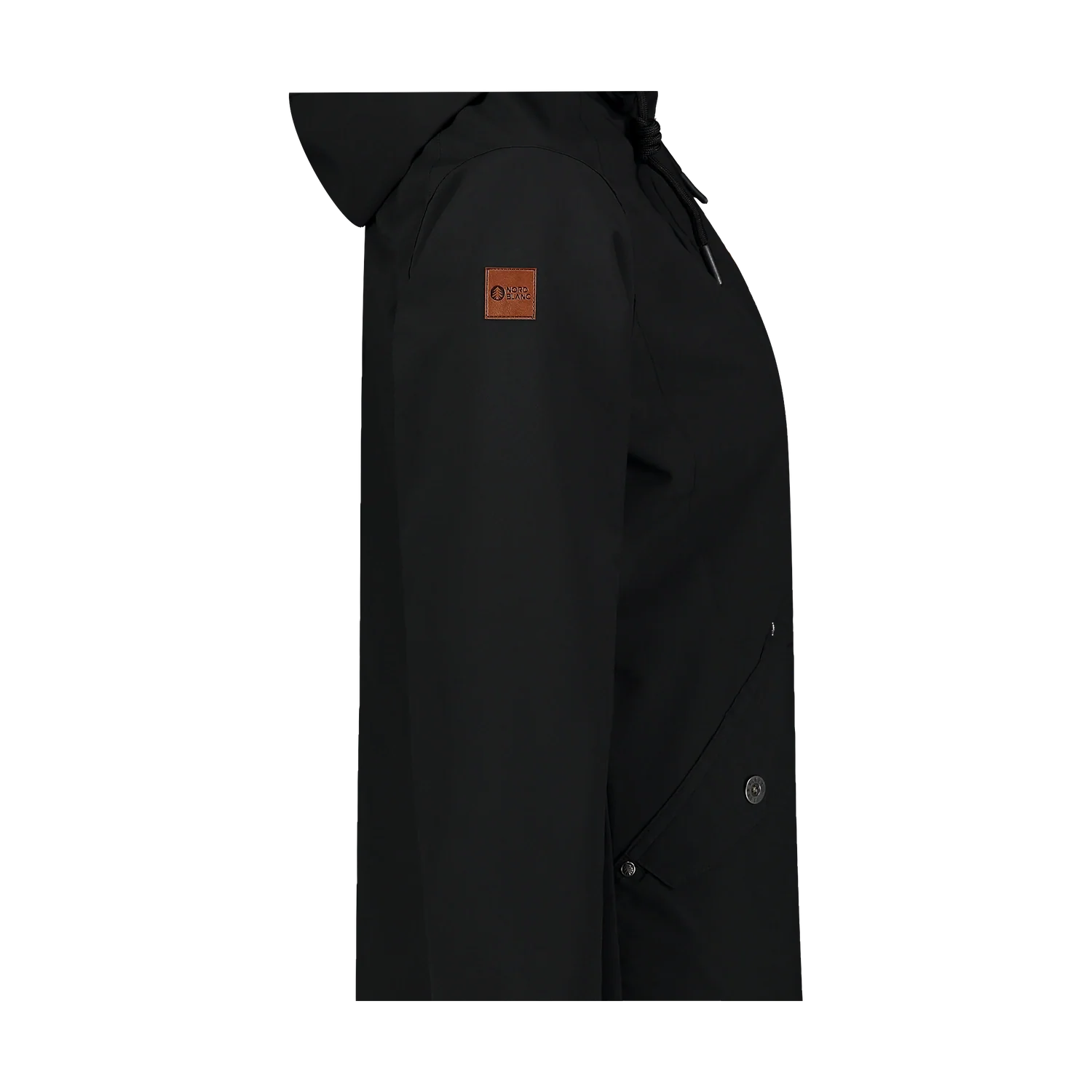 Waterproof outdoor parka jacket women's - WAKE black-4