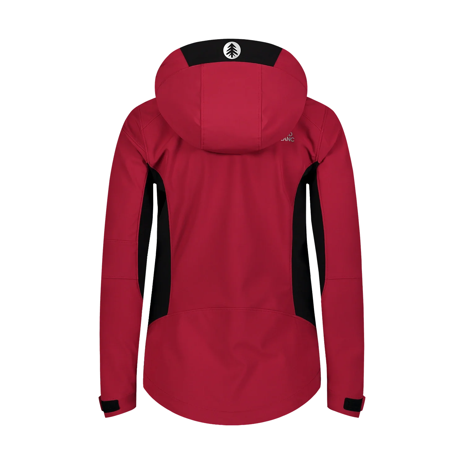 Waterproof light softshell jacket women's - WHISPER red-3