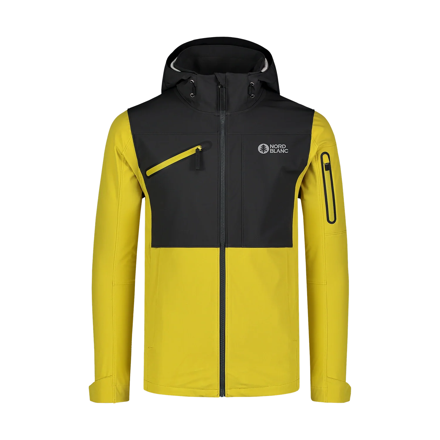 Waterproof light softshell jacket men's - ALMIGHTY yellow-1