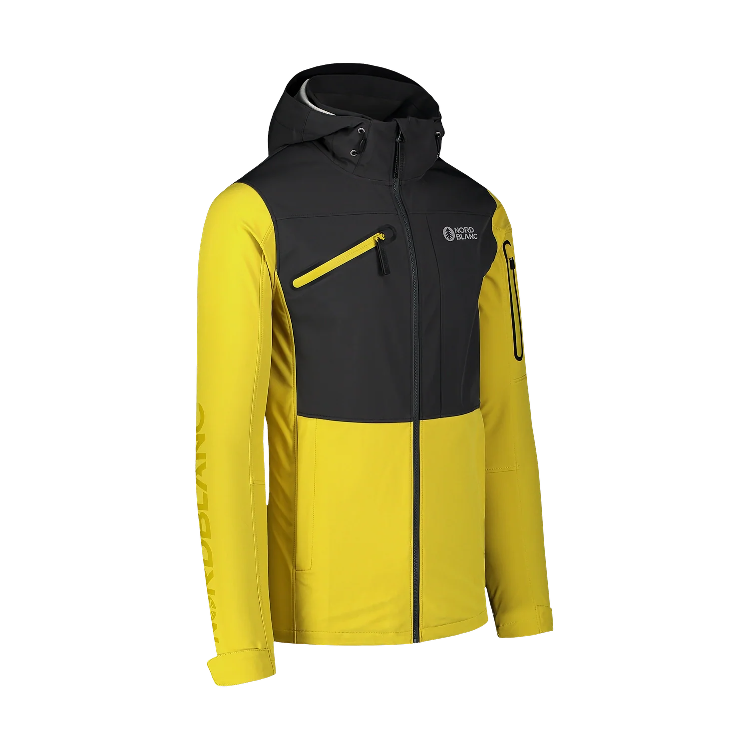 Waterproof light softshell jacket men's - ALMIGHTY yellow-2