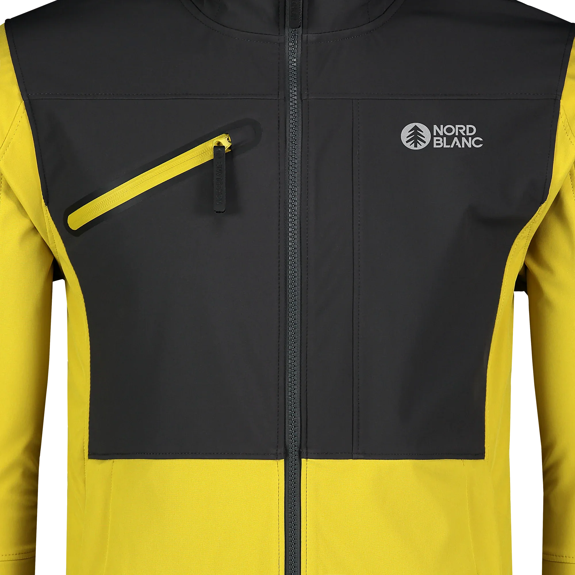 Waterproof light softshell jacket men's - ALMIGHTY yellow-9