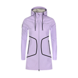 Waterproof light softshell parka women's - HEAVENLY violet