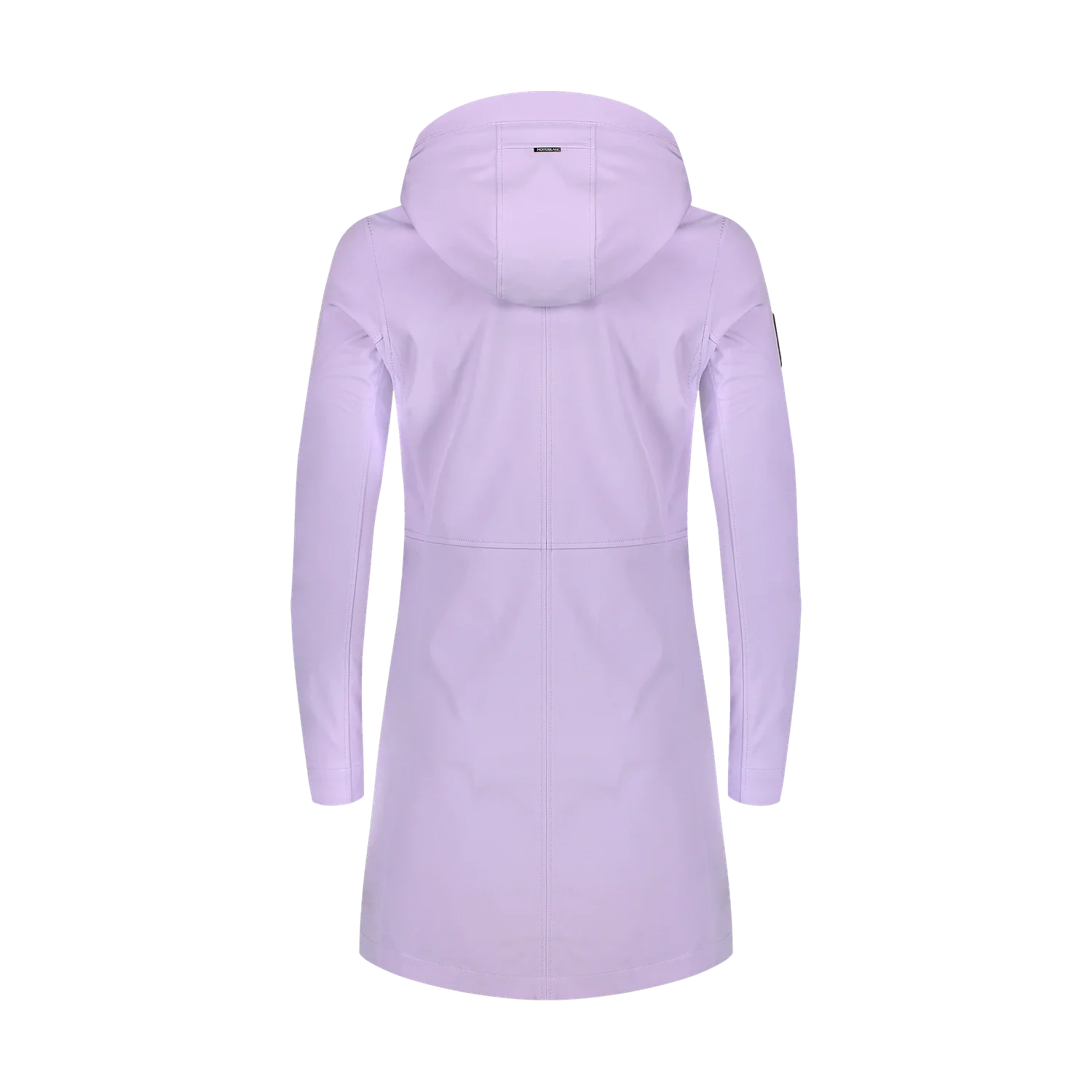 Waterproof light softshell parka women's - HEAVENLY violet-5
