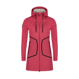 Waterproof light softshell parka women's - HEAVENLY pink