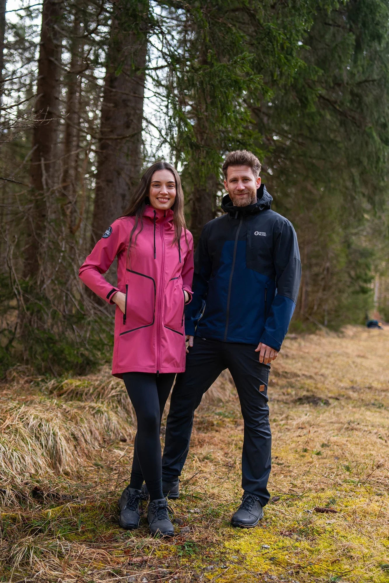 Waterproof light softshell parka women's - HEAVENLY pink-3