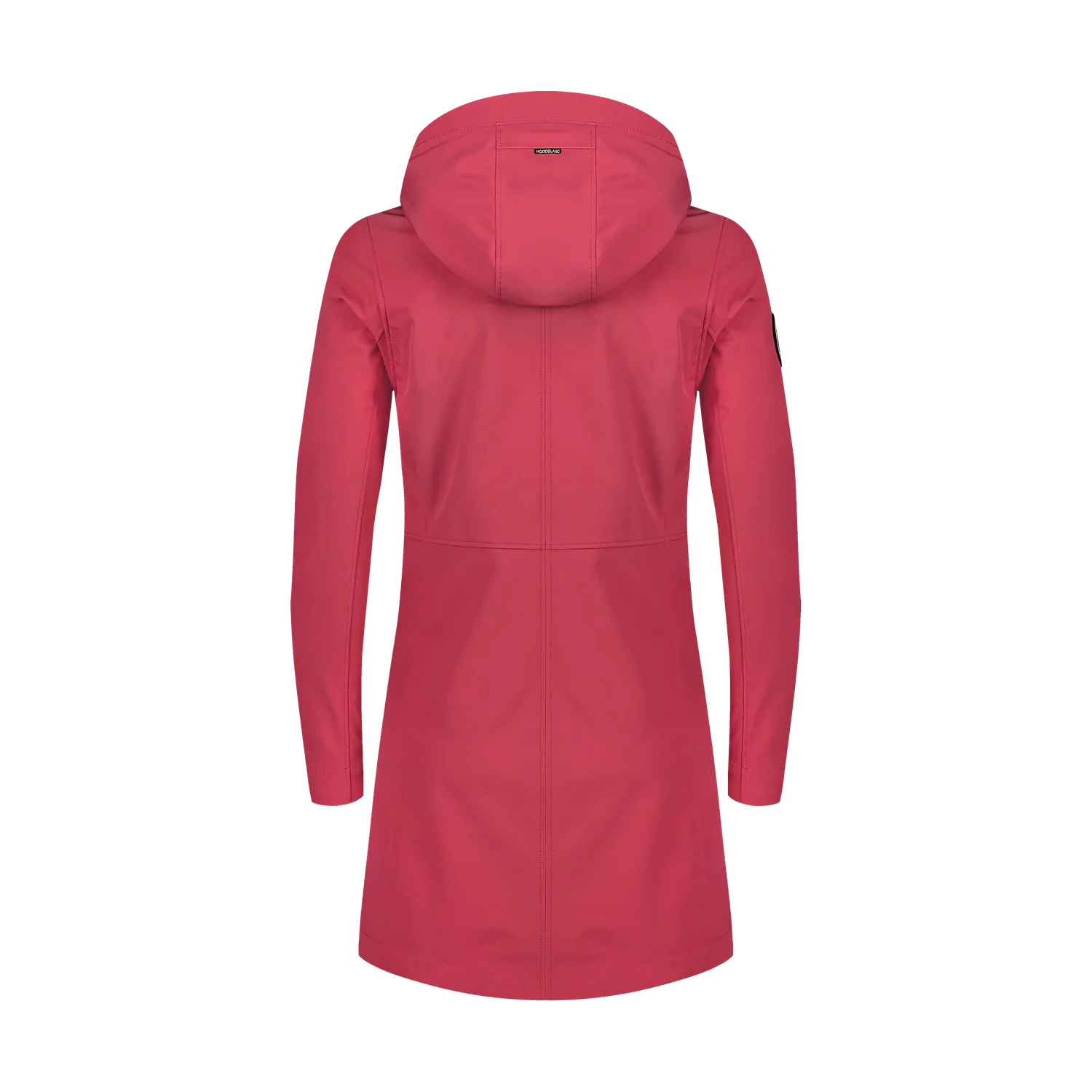 Waterproof light softshell parka women's - HEAVENLY pink-10