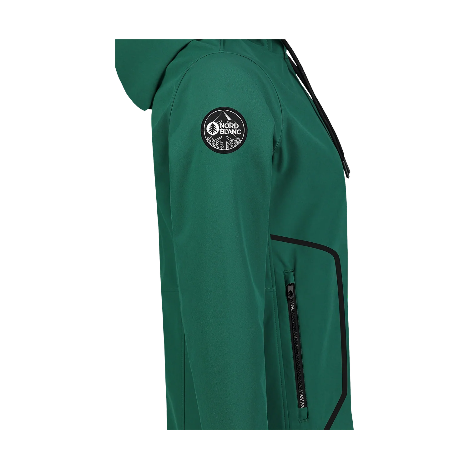 Waterproof light softshell parka women's - HEAVENLY green-8