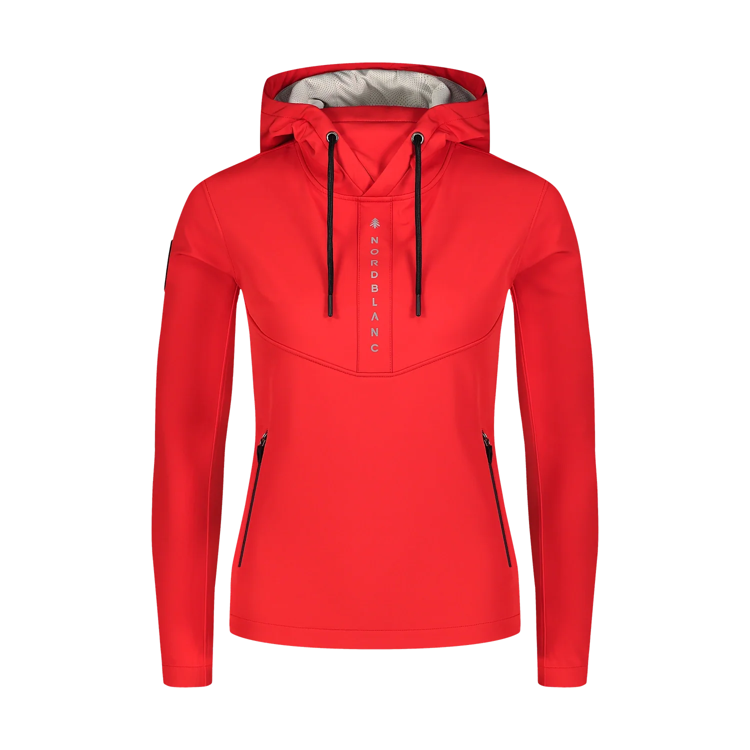Softshell-Sweatshirt Damen - EMOTION rot