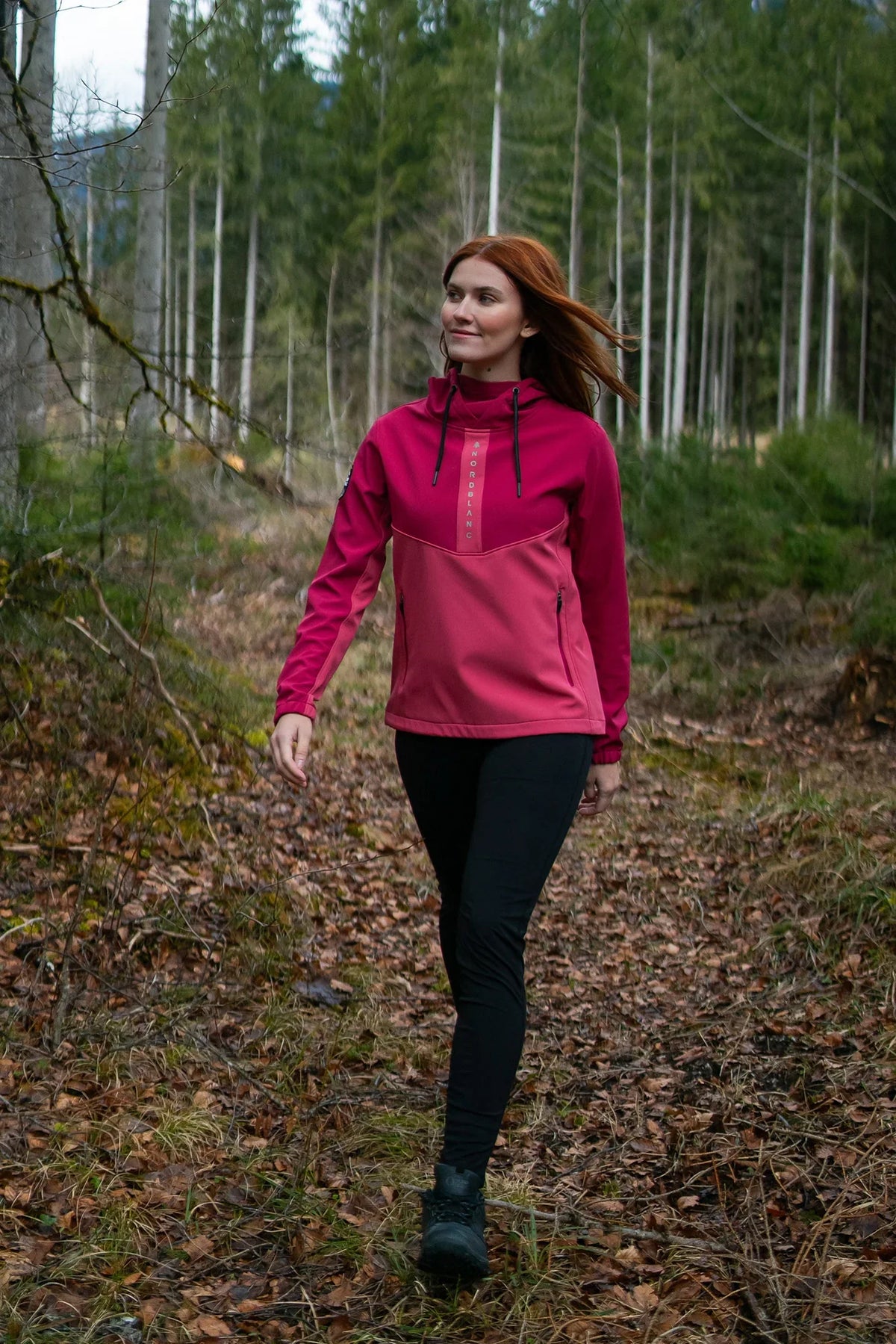 Softshell sweatshirt women's - EMOTION pink – image 3