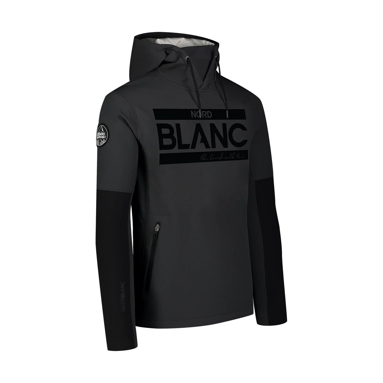Softshell sweatshirt men's - BACKLASH grey-2