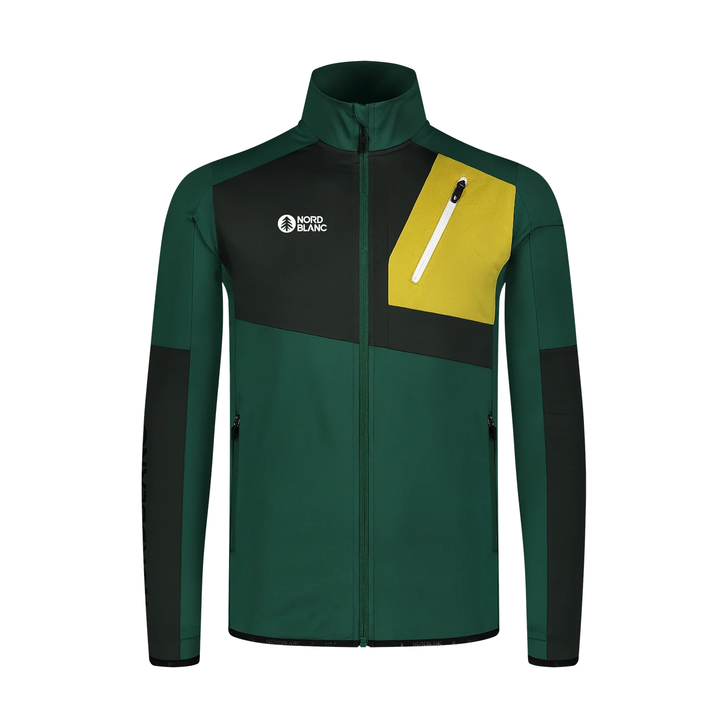 Powerfleecejacke Herren - RIVER grün