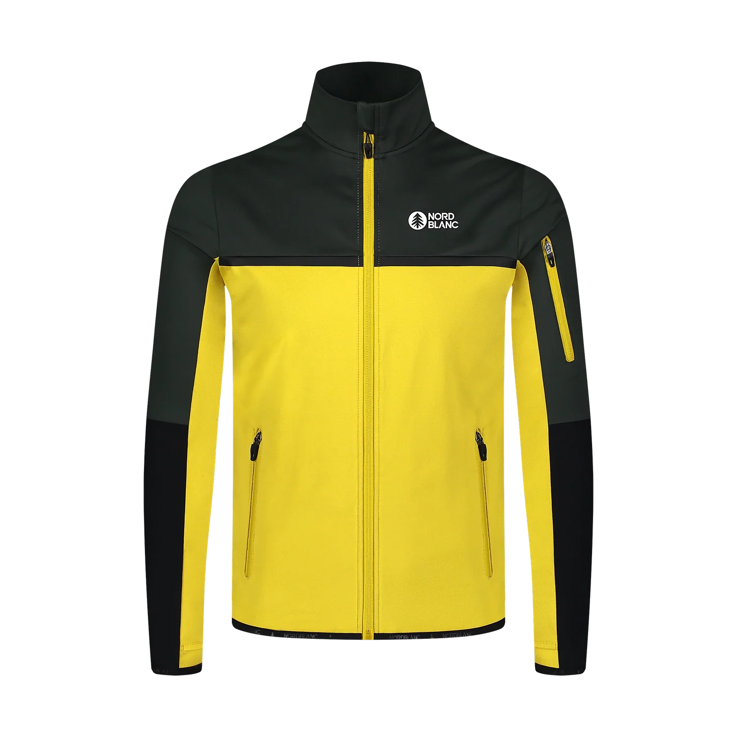 Powerfleece jacket men's - COURT yellow-1