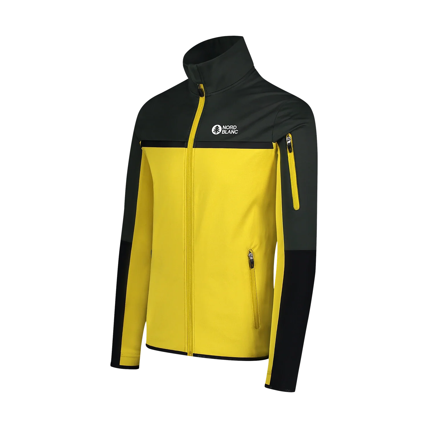 Powerfleece jacket men's - COURT yellow-3