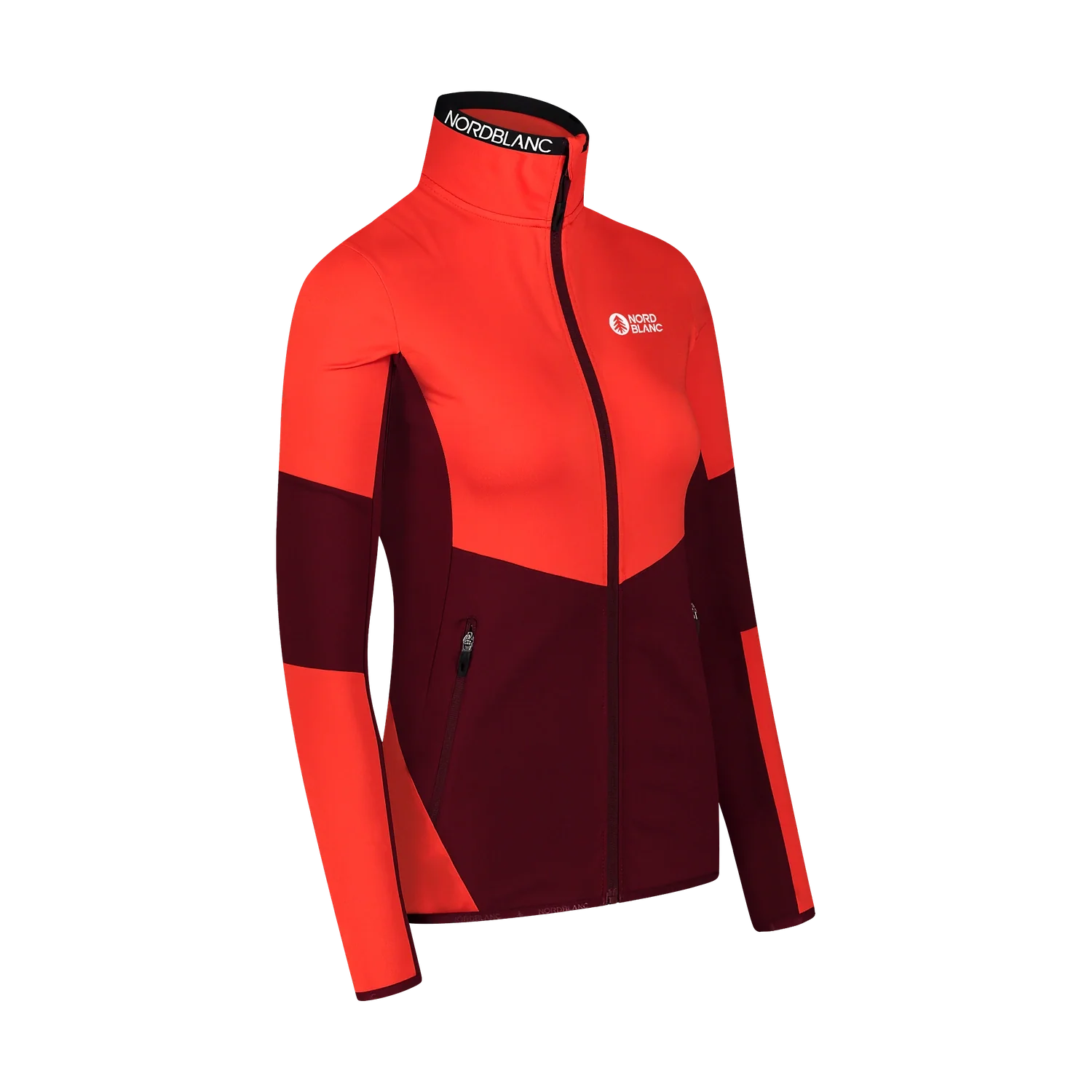 Powerfleecejacke Damen - LYRA orange-2