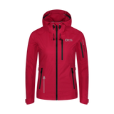 Waterdichte 3LL outdoorjas dames - DESTINY rood