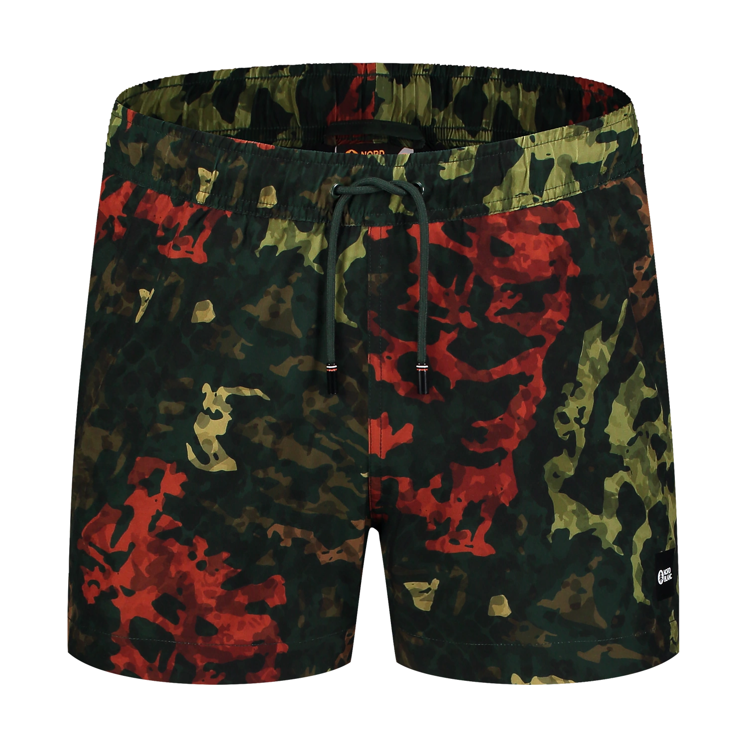 Swim shorts men's - RAINFOREST khaki-1