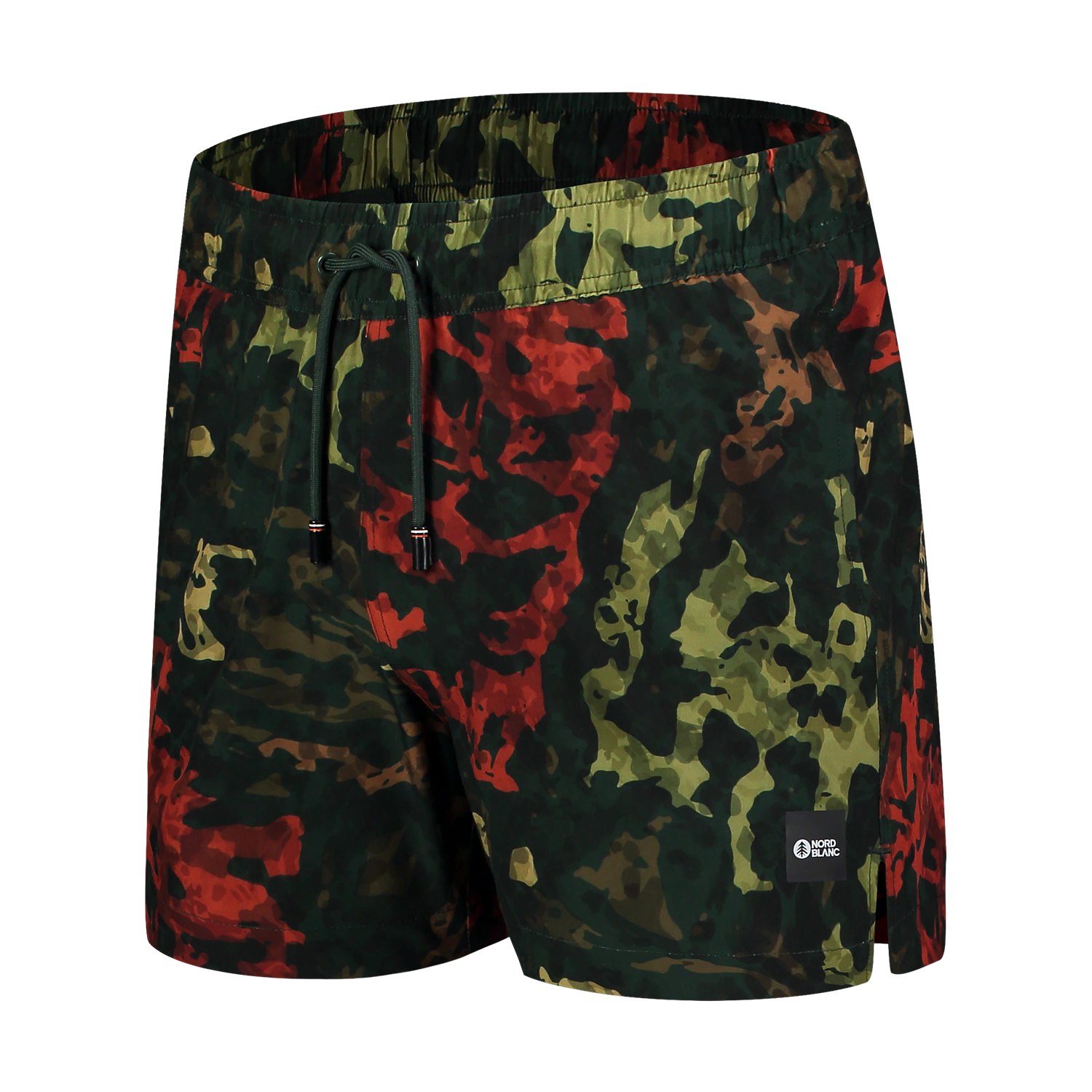 Swim shorts men's - RAINFOREST khaki-2