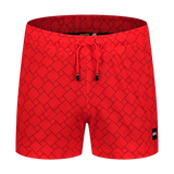 Swim shorts men's - RAINFOREST red