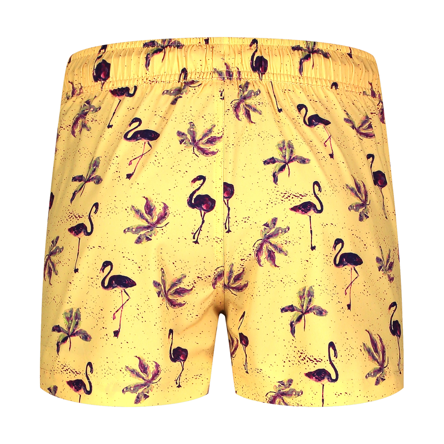 Swim shorts men's - RAINFOREST yellow-8