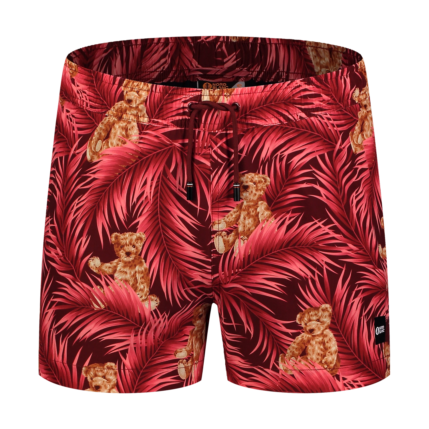 Bade- shorts Herren - RAINFOREST pink