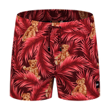 Swim shorts men's - RAINFOREST pink