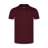 Functional t-shirt men's - BOXY wine red