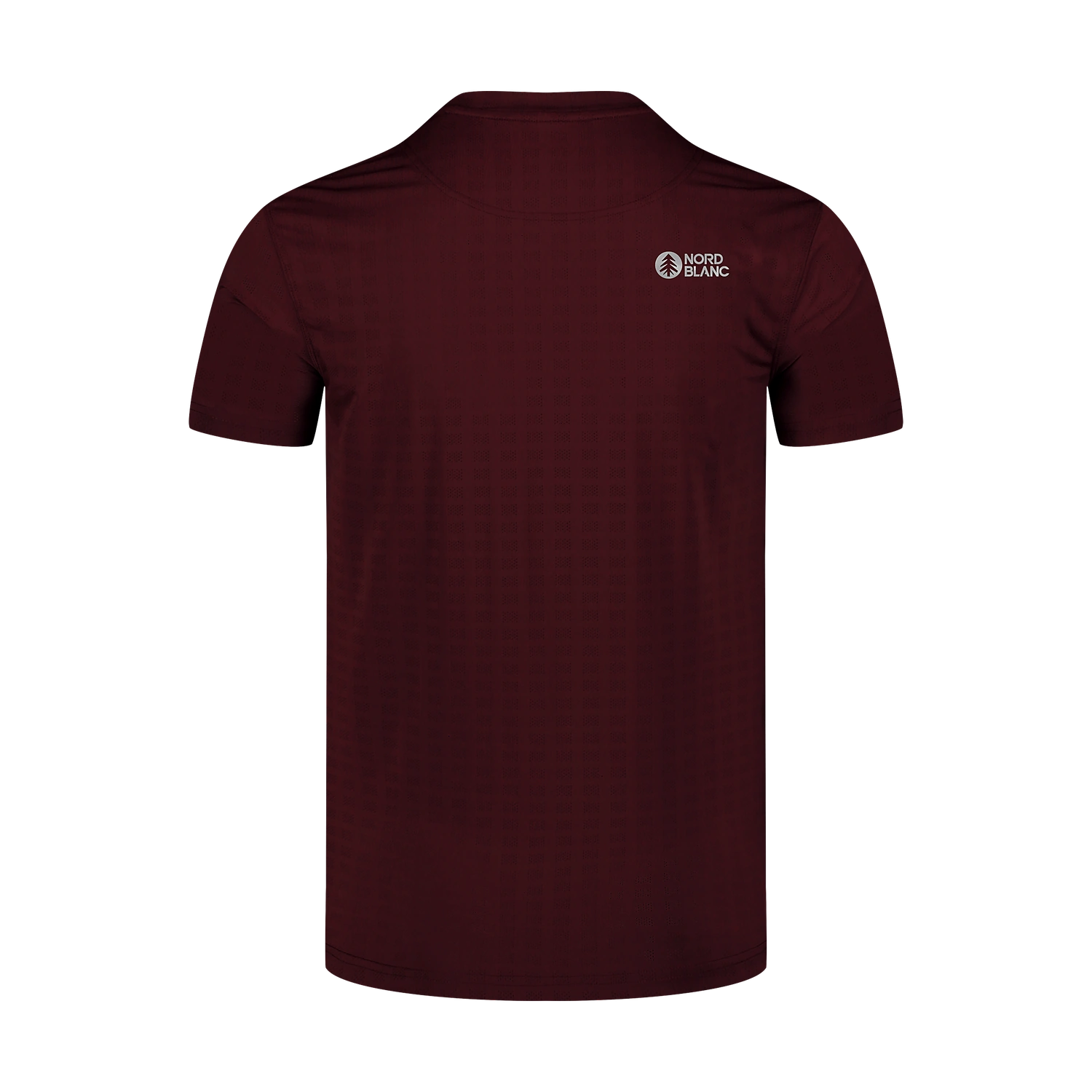 Functional t-shirt men's - STEEL wine red-2